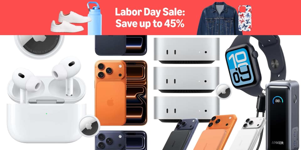 Apple Labor Day 2026 deals now live: AirPods, M6 Mac mini, AirTag 2, iPhone, more