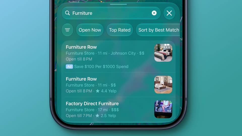 Apple Maps ads are finally showing up on iPhone