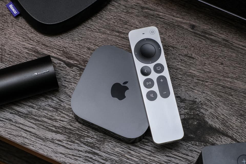 The new Apple TV could have a built-in mic and a remote with a speaker