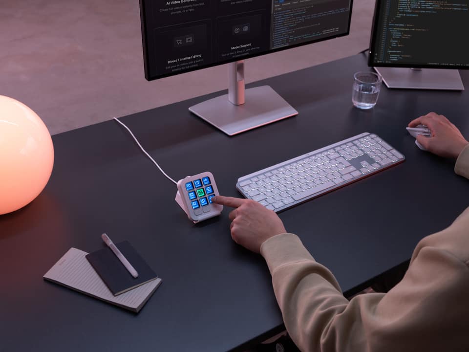 Logitech Releases the Developer-Focused MX Keypad for AI Automation