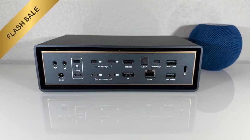 Flash deals: Save up to $100 on Thunderbolt docks for Mac