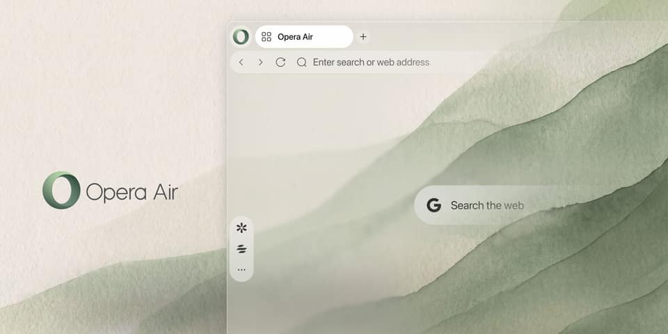 Opera Air gets a minimalist makeover with a focus on distraction-free browsing
