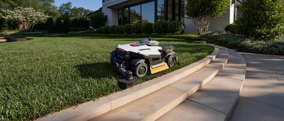 These new robot lawnmowers trim your edges