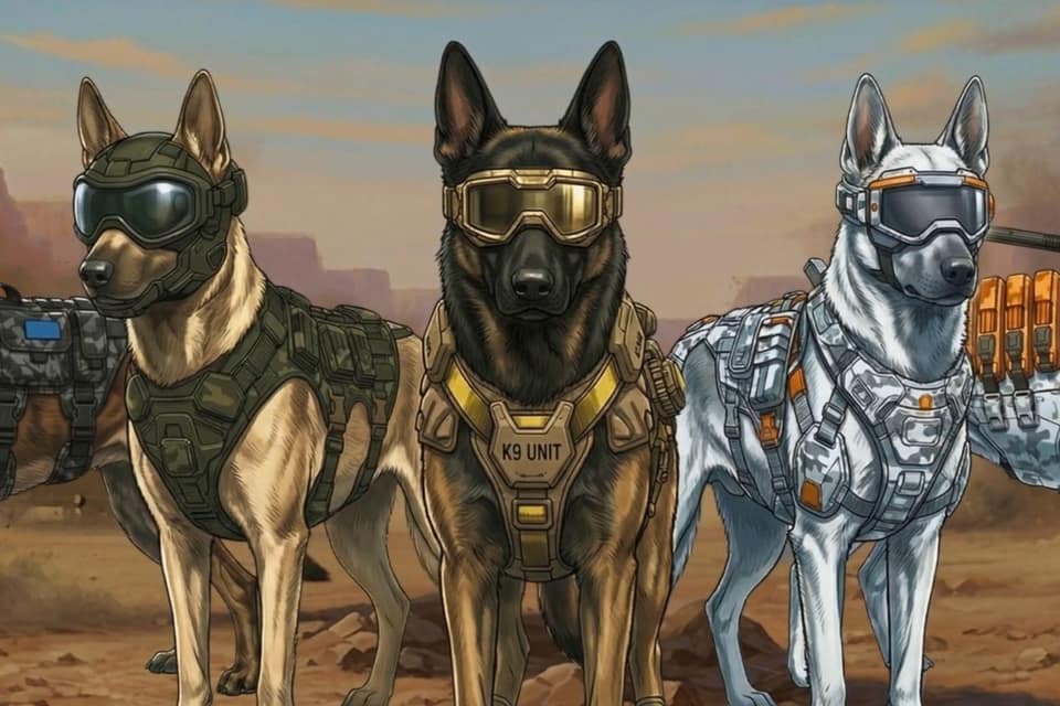 Startup equips genetically enhanced dogs with Palmer Luckey&#8217;s military tech
