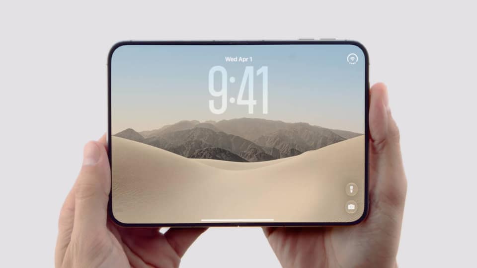 Apple Announces Foldable 'iPhone Duo'