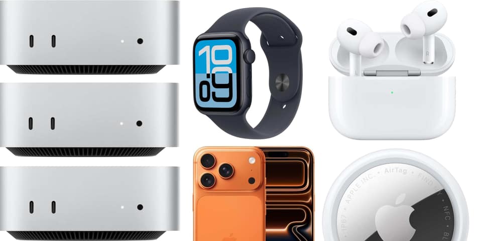 Deals: Amazon Labor Day sale, AirPods Pro 3, M6 Mac mini, Apple Watch $200, AirTag 2, more