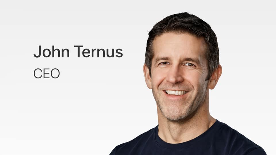 John Ternus is Now Apple's CEO