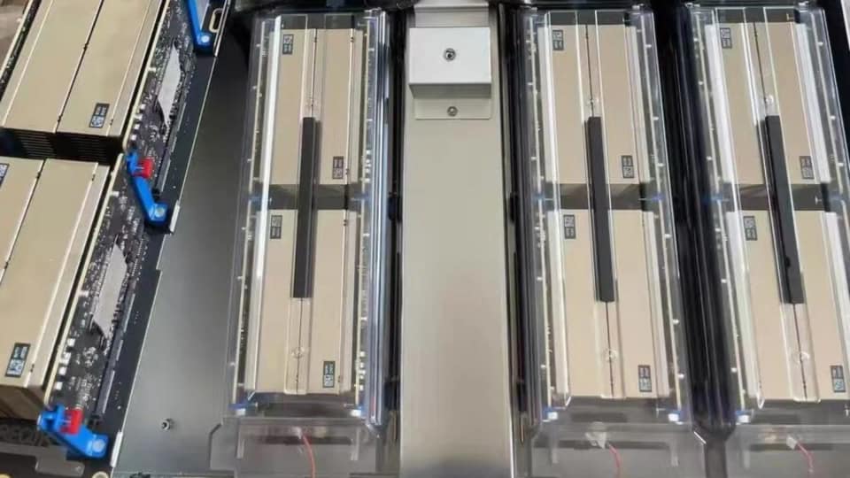 Leaked photos purportedly show Apple’s custom AI servers
