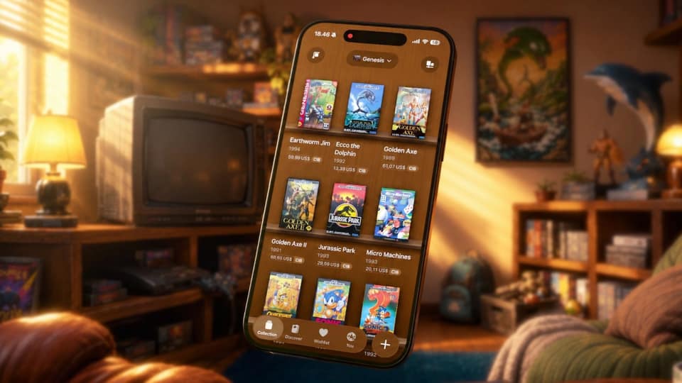 Cibby is a beautifully designed iOS app for physical video game collectors